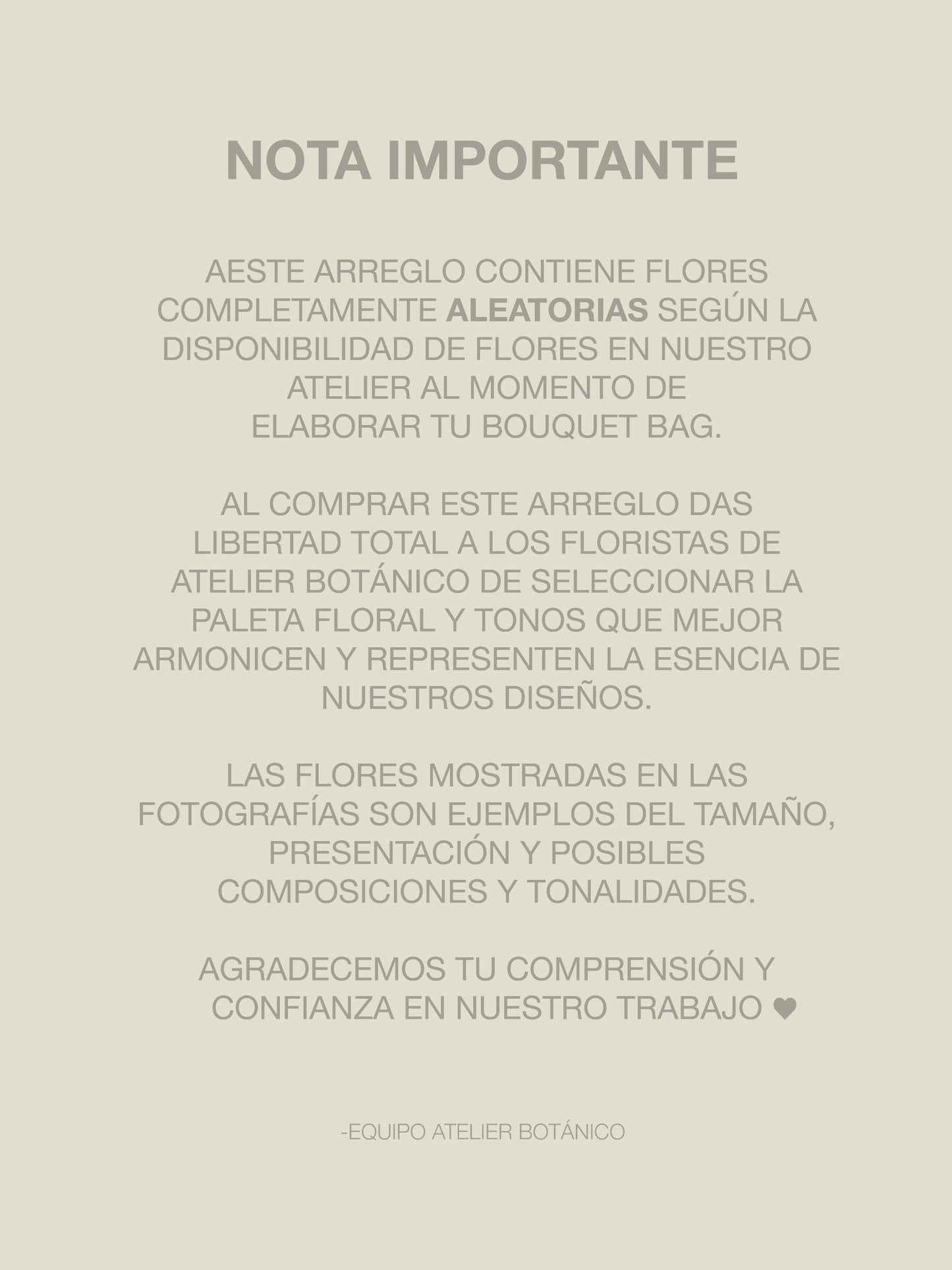 Bouquet Bag Premium (Small)